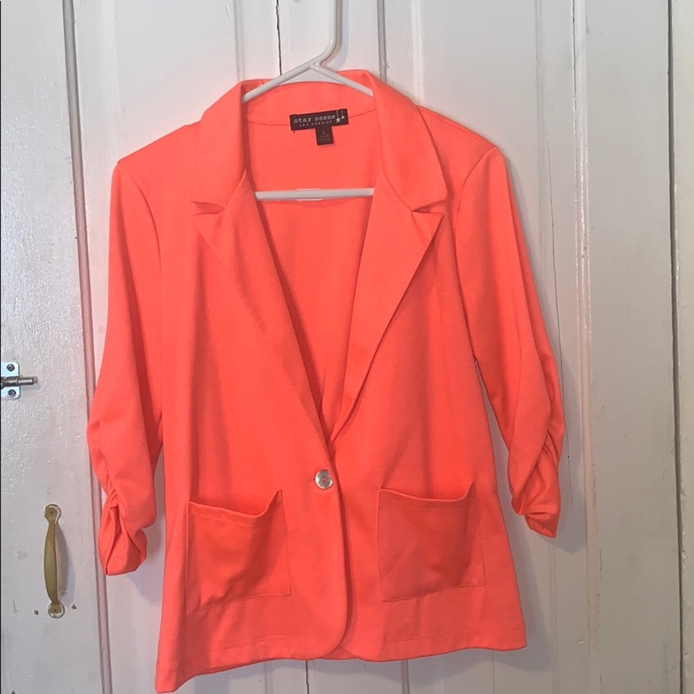Coral blazer